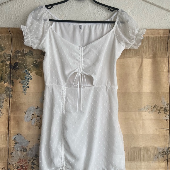 lucy in the sky white dress
